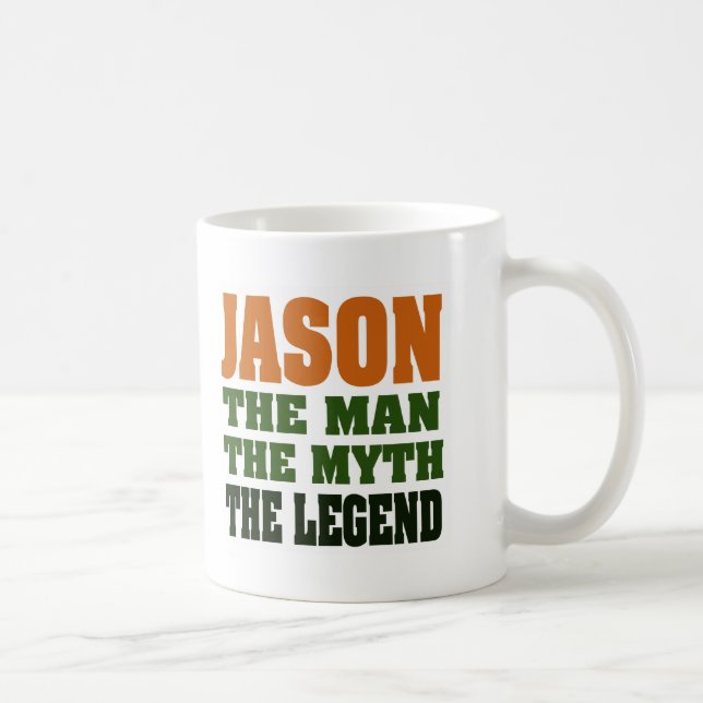 Jason - manen, mythen, legenden! kaffemugg (Höger)