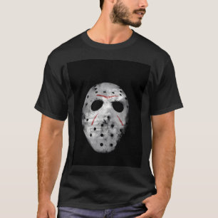 Jason Mask och Crystal Lake - Fredagen den 13:e Sk T Shirt