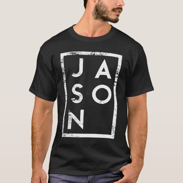 Jason Minimalism T Shirt (Framsida)
