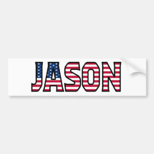 Jason Namn Vorname USA Aufkleber Sticker Auto Bildekal