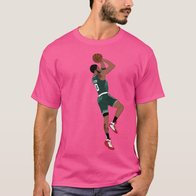 Jason Tatum Fade Away T Shirt (Framsida)