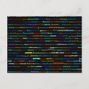 Jason Text Design I vykort