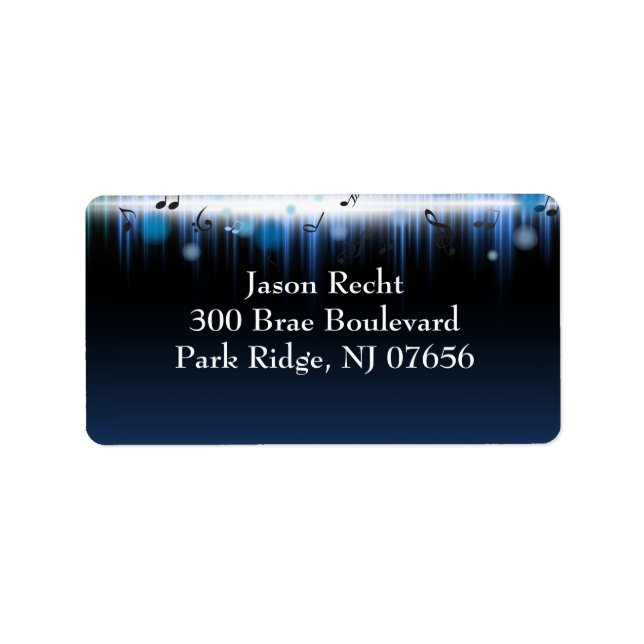 Jason's Return Address label1 Adressetikett (Framsidan)