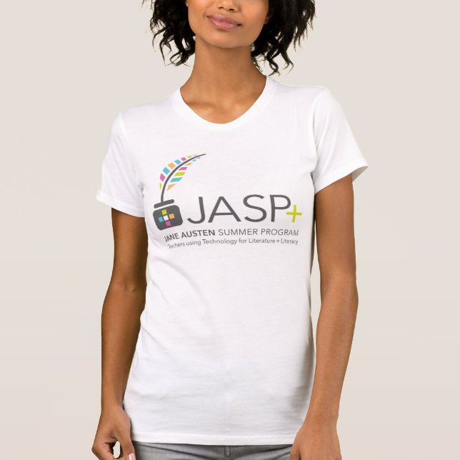 JASP Plus-skjortor T Shirt (Framsida)