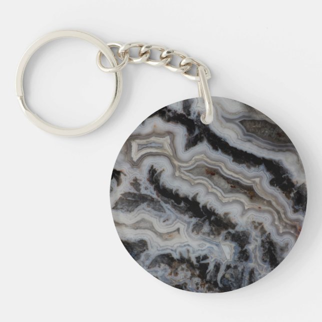 Jasper Agate Blandad skiva (Framsidan)
