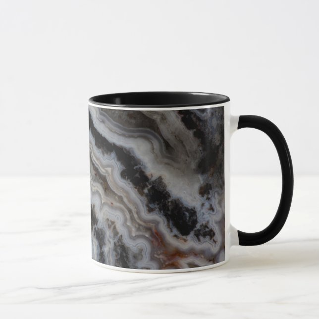Jasper Agate Blandad skiva Mugg (Höger)