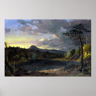 Jasper Francis Cropsey Catfärfärus Bäck Poster