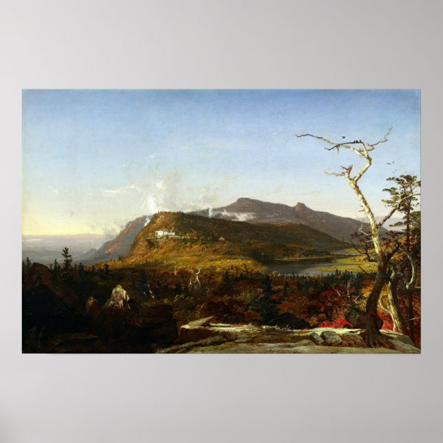 Jasper Francis Cropsey Catflyberget House Poster (Framsidan)
