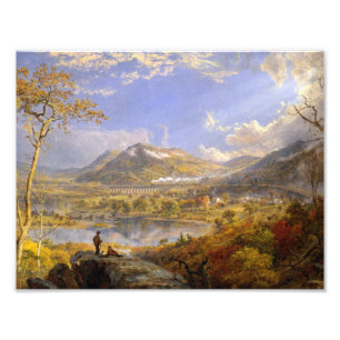 Jasper Francis Cropsey - Starrucca Viaduct Fototryck