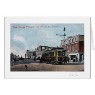 Jasper & McDougall Streets Hälsningskort