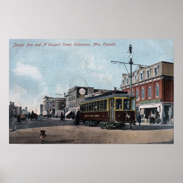 Jasper & McDougall Streets Poster (Framsidan)