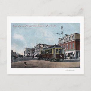 Jasper & McDougall Streets Vykort