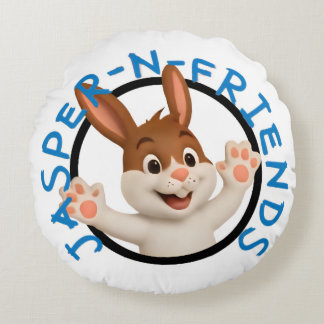 Jasper-n-friends pillow rund kudde