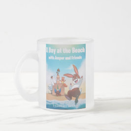 Jasper-n-friends strandmugg frostad glasmugg
