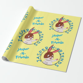 Jasper-n-kompisar Wrapping Papper Presentpapper