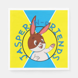 Jasper-n-kompisblöjor Pappersservett