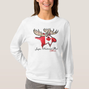Jasper National Park Alberta Canada dam hoodie Tee