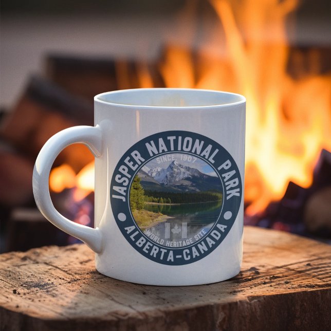 Jasper National Park  Alberta Canada Kaffemugg (Skapare uppladdad)