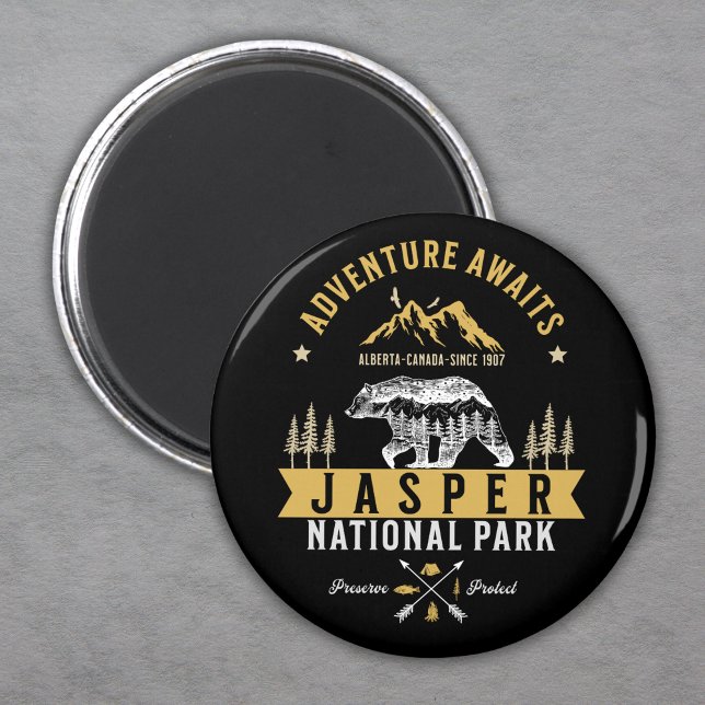 Jasper National Park Alberta Canada Magnet (Skapare uppladdad)