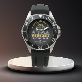 Jasper National Park Alberta Canada Travel Armbandsur