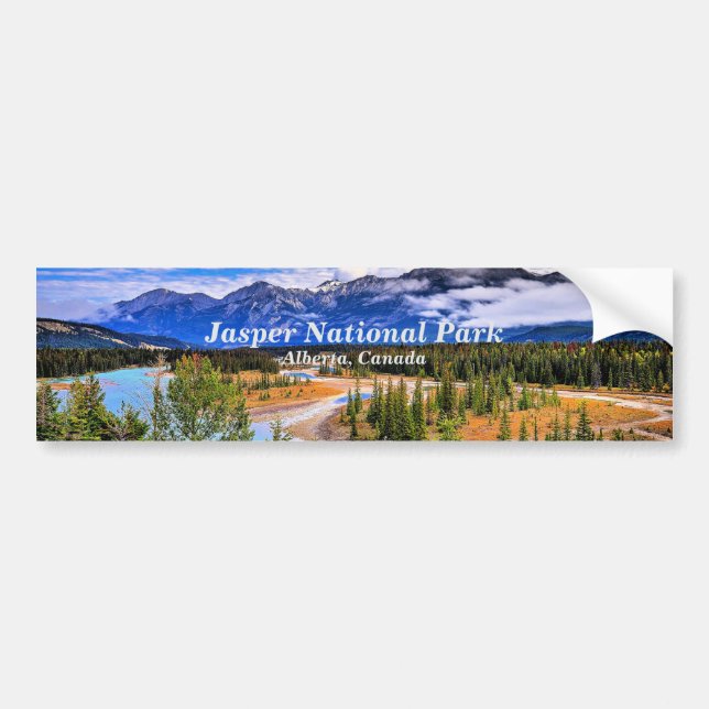 Jasper National Park, Alberta, Kanada Bildekal (Framsidan)