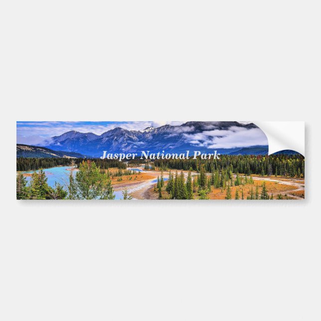 Jasper National Park, Alberta, Kanada Bildekal (Framsidan)