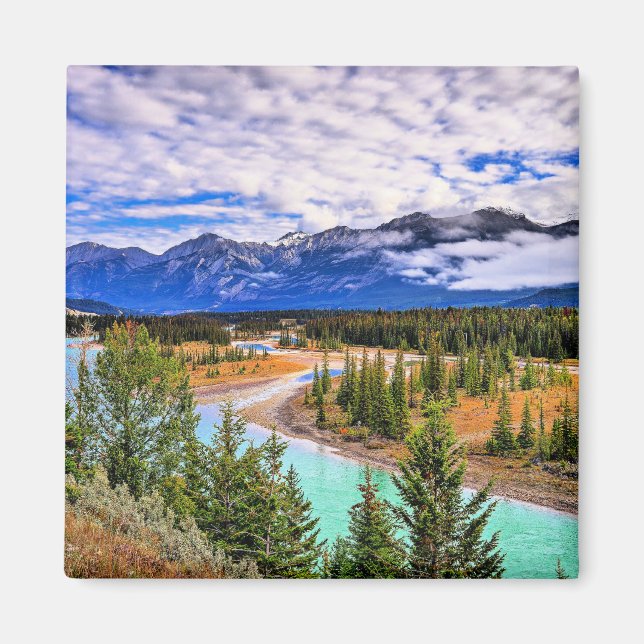 Jasper National Park, Alberta, Kanada Magnet (Framsidan)