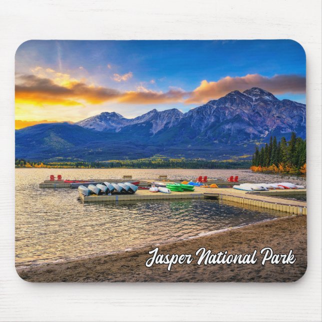 Jasper National Park, Alberta, Kanada Musmatta (Framsidan)