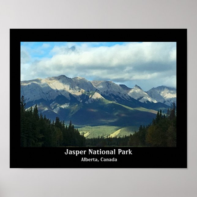 Jasper National Park, Alberta, Kanada Poster (Framsidan)