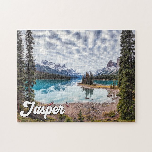 Jasper National Park, Alberta, Kanada Pussel (Horisontell)