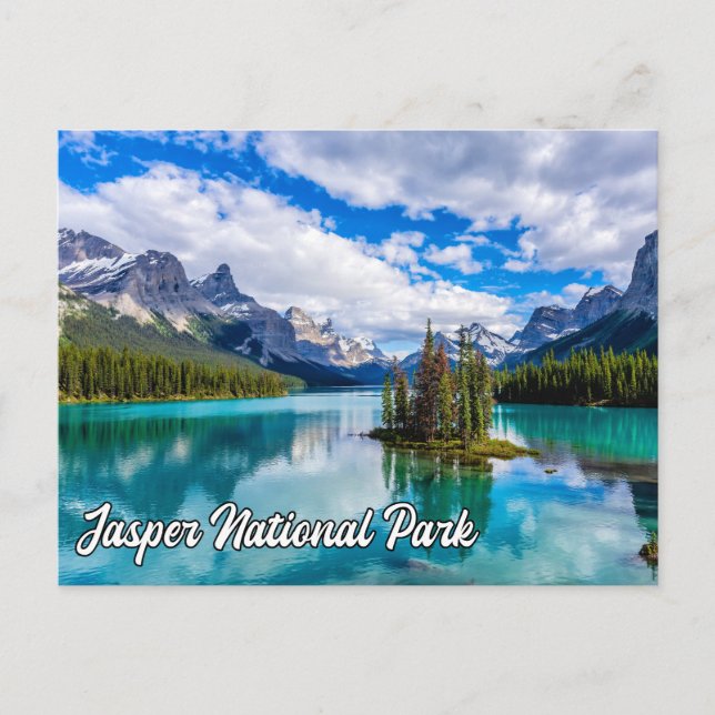 Jasper National Park, Alberta, Kanada Vykort (Framsida)