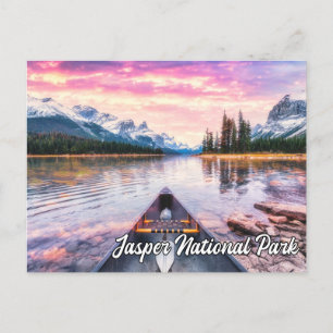Jasper National Park, Alberta, Kanada Vykort
