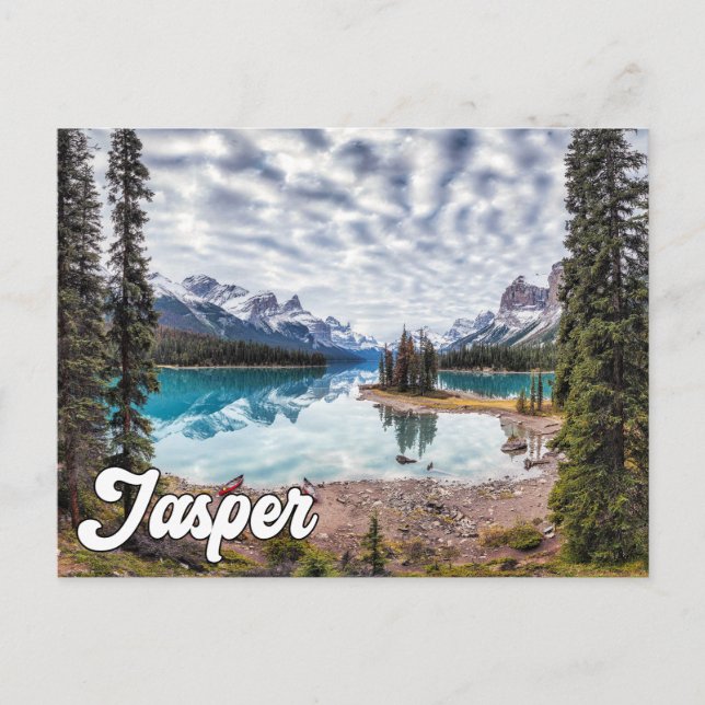Jasper National Park, Alberta, Kanada Vykort (Framsida)