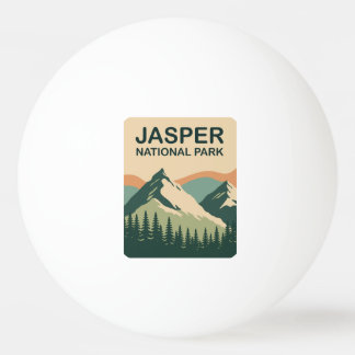 Jasper National Park Canada Scenic Nature Art Pingisboll