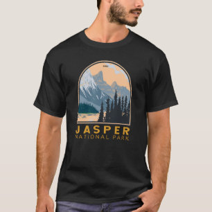 Jasper National Park Canada Travel Art Vintage T Shirt