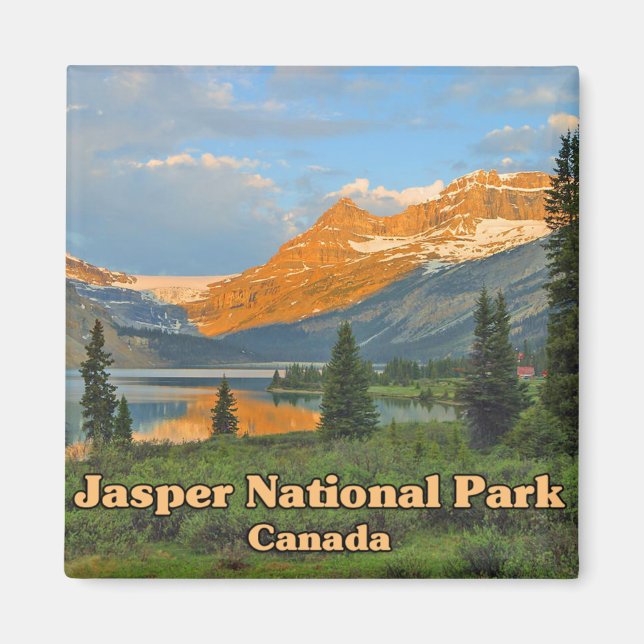 Jasper National Park Kanada Magnet (Framsidan)