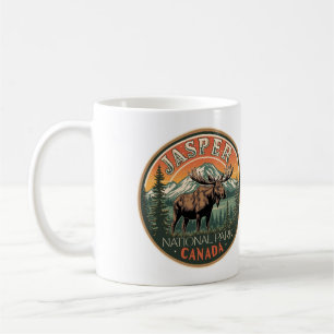 Jasper National Park Rocky Mountains Äventyr gif Kaffemugg