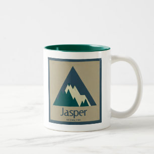 Jasper National Park Rustik Två-Tonad Mugg