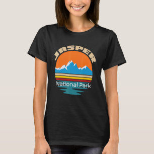 Jasper National Park Souvenir Canada Waterfalls Mo T Shirt
