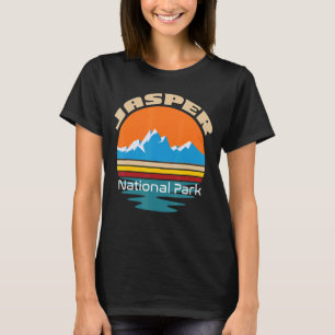Jasper National Park Souvenir Canada Waterfalls Mo T Shirt