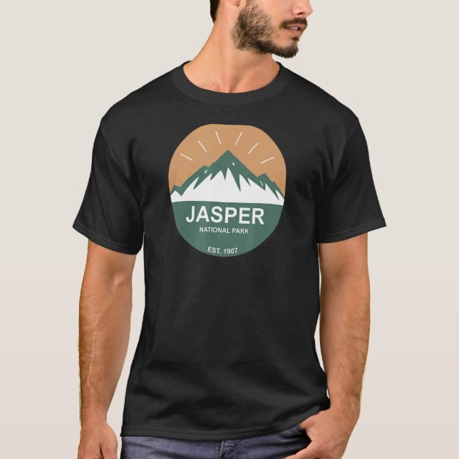Jasper nationalpark_5 t shirt (Framsida)