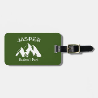 Jasper nationalpark bagagebricka