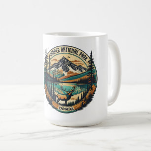 Jasper nationalpark Canada-semesterorter Kaffemugg