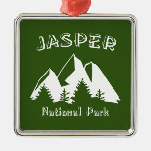Jasper nationalpark julgransprydnad metall