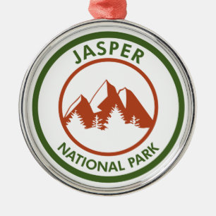 Jasper nationalpark julgransprydnad metall