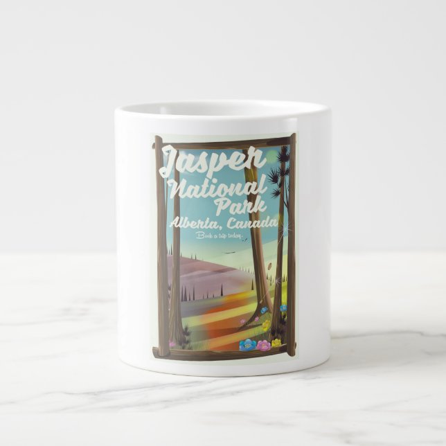 Jasper Nationalpark, Kanada resaffisch Jumbo Mugg (Framsidan)