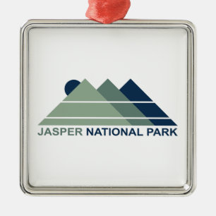 Jasper nationalpark Mountain Sol Julgransprydnad Metall