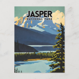 Jasper nationalpark Nostalgic Vykort