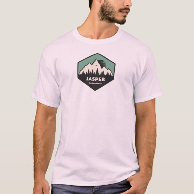 Jasper nationalpark t shirt (Framsida)