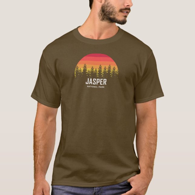 Jasper nationalpark t shirt (Framsida)